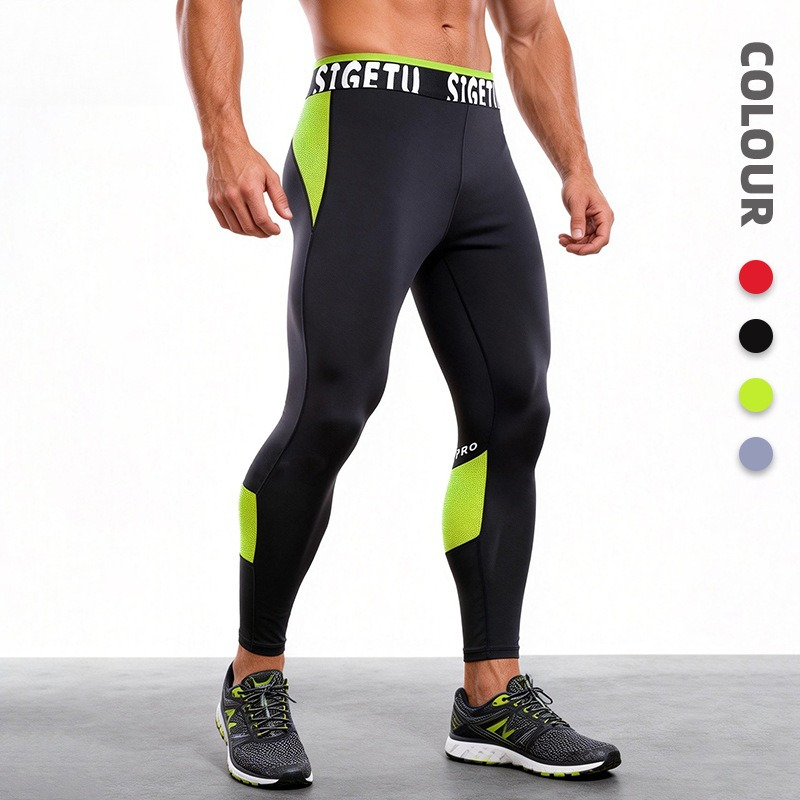 Crossfit Runners - Pantalones de Compresión Profesionales de Nailon