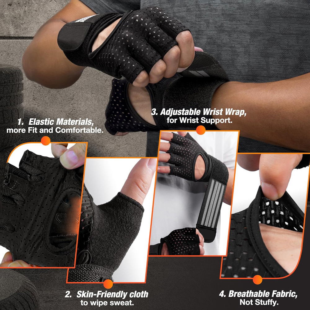 Guantes de Fitness con Soporte - Gear For Crossfit reseña y precio