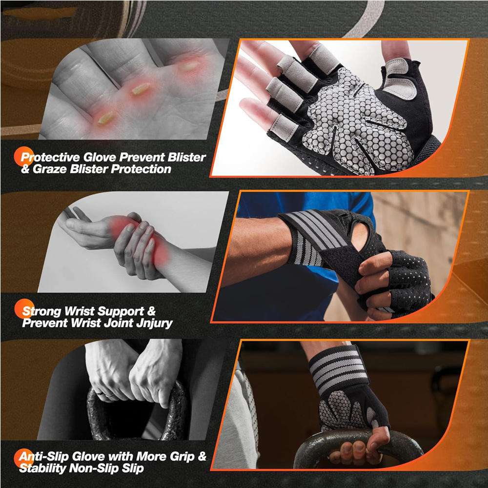 Guantes de Fitness con Soporte - Gear For Crossfit reseña y precio