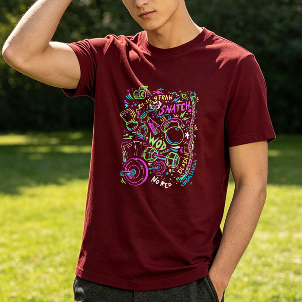 Camiseta Unisex con Gráfico de - Crossfit No Equipment Workouts reseña y precio