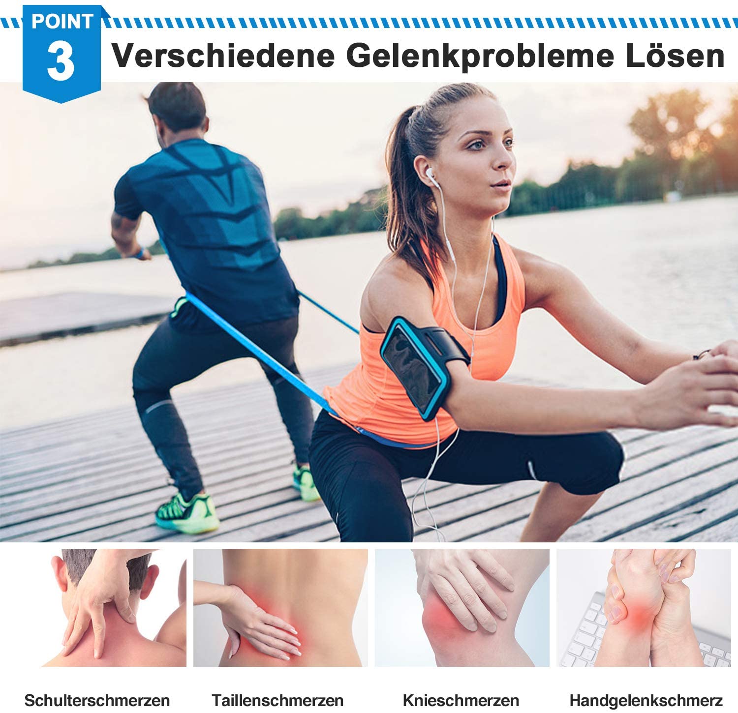 Bandas Elasticas Fitness, 3 Pi - Finger Tape Athletic reseña y precio