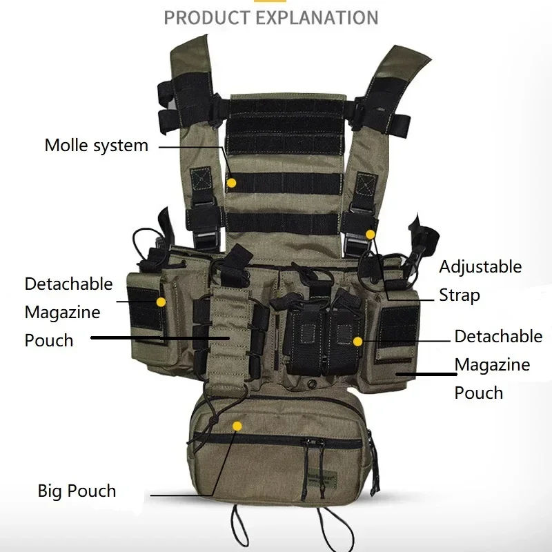 Chaleco de aparejo de pecho D3 - Gear For Crossfit reseña y precio