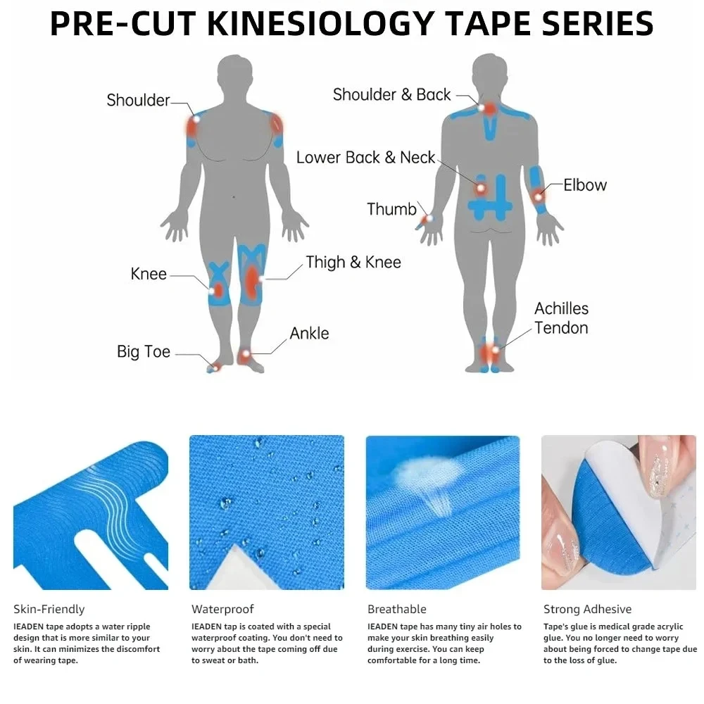 Cinta de kinesiología precorta - Finger Tape Athletic reseña y precio